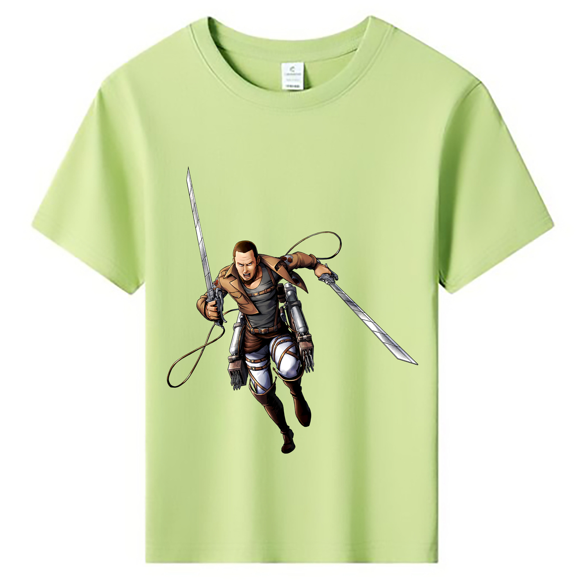 （画像用） 進撃の巨人 Attack on Titan 綿100％キッズTシャツ（フロントプリント）
